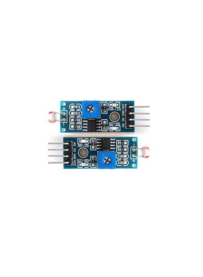 LM393 Light Sensor Module - Adjustable Sensitivity, Digital & Analog Outputs